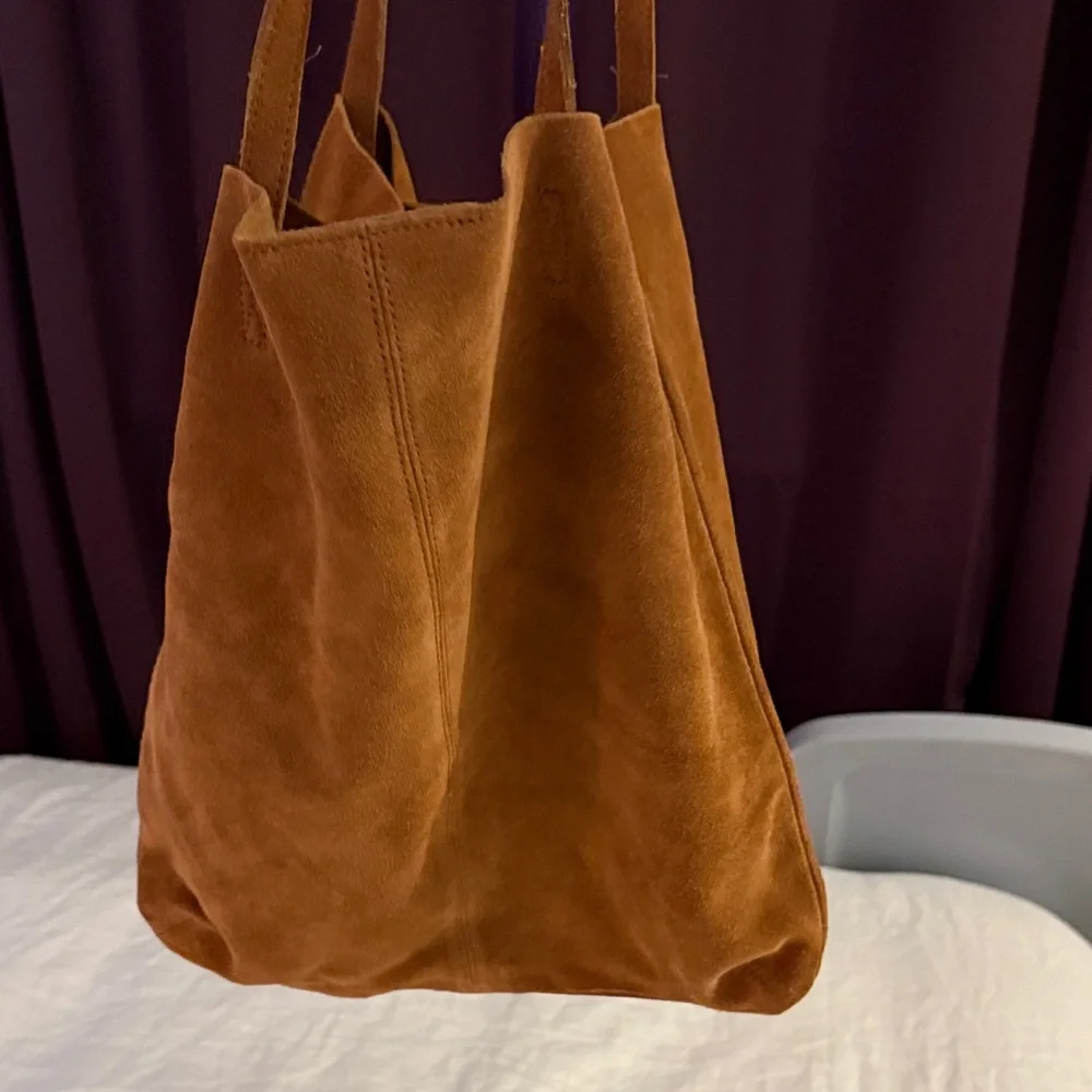 Brown Leather Tote Bag - Picture 4 of 4